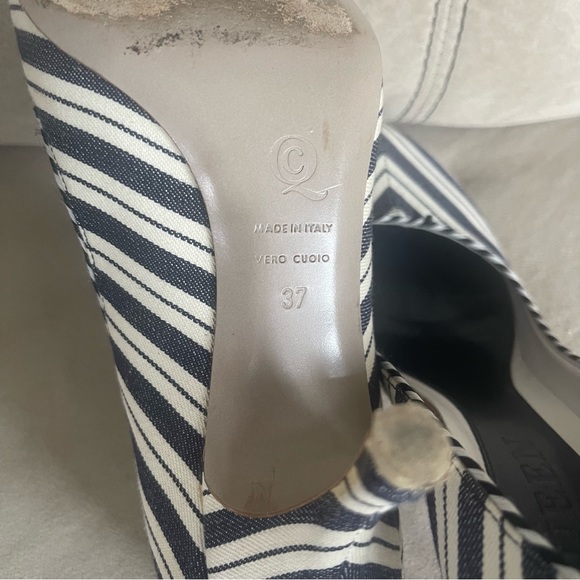 Alexander McQueen Striped Pumps – EU 37 - Picture 8 of 13